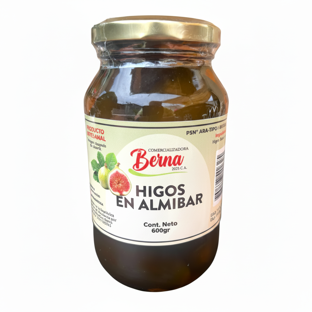 Dulce De Higos en Almíbar 600g