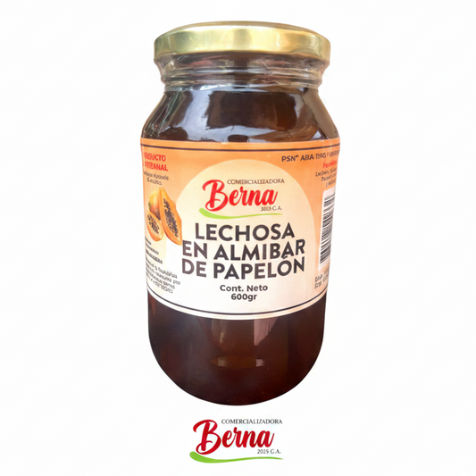 Dulce de Lechosa en Almíbar de Papelon 600g